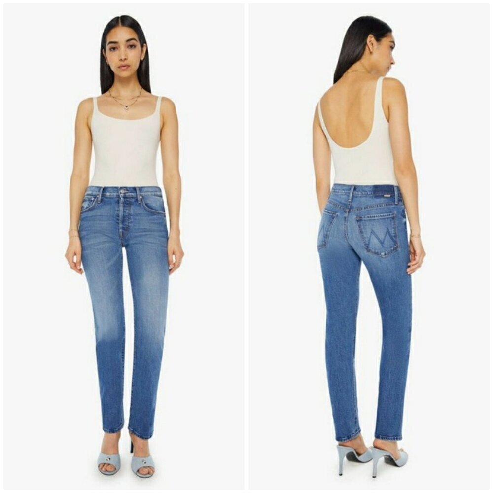 💕MOTHER SUPERIOR💕 The Hiker Skimp Jeans ~ Dream Team Button Fly 31 NWT